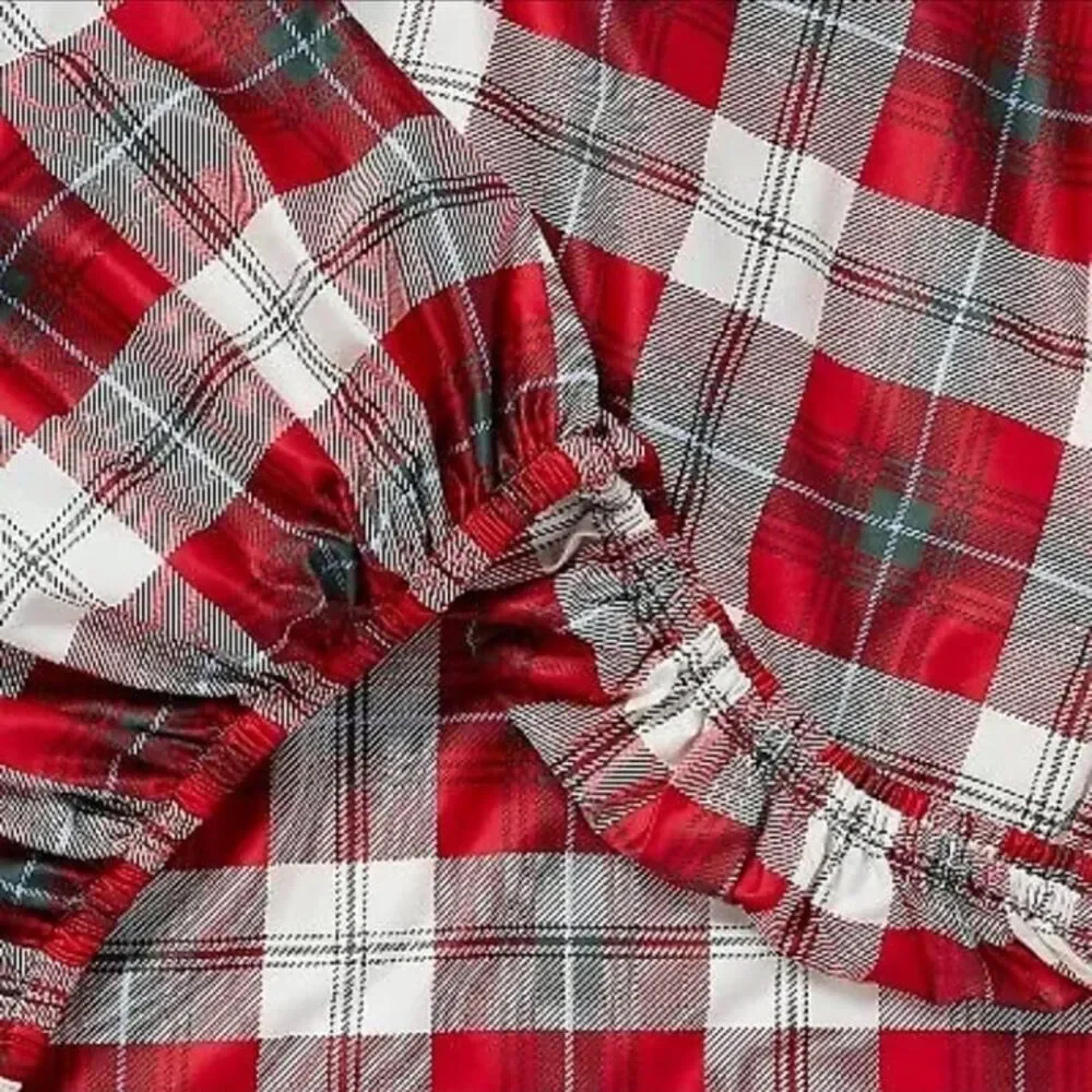 Threshold’s 400 Thread-count Holiday Plaid  Performance Sheet Set